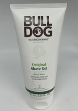 Bulldog Mens Skincare and Grooming Original Shave Gel, 5.9 Ounce Full, Worn Btl
