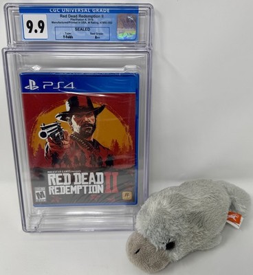 CGC Graded Red Dead Redemption II NEW PS4 (1020715005, 9.9 A++)