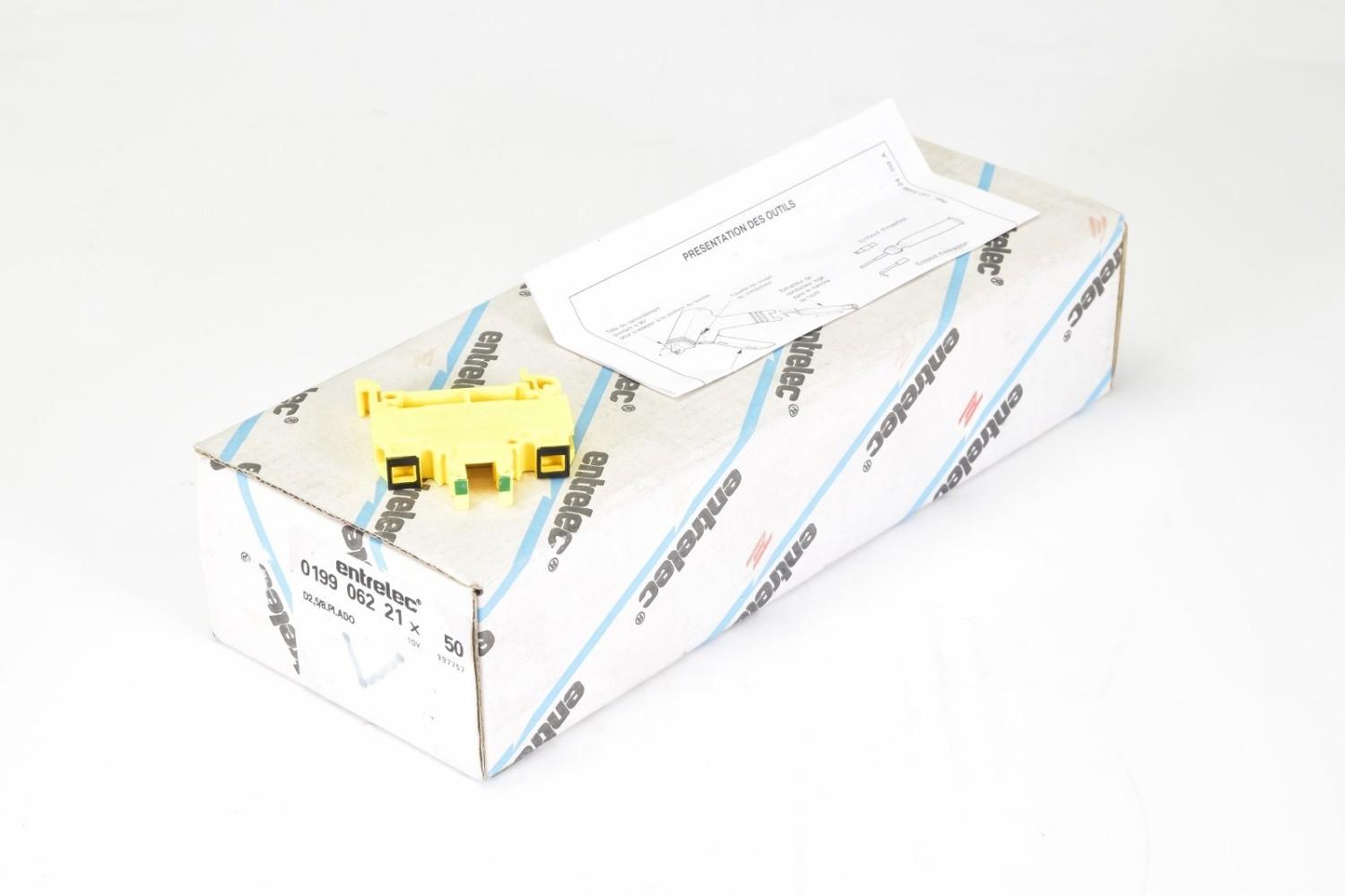 ENTRELEC 0199 062 21, D2,5/8.PI.ADO, Terminal block, (1PU=50Pcs.)