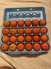 24 Nitro ultimate distance orange golf Balls 4A 5A