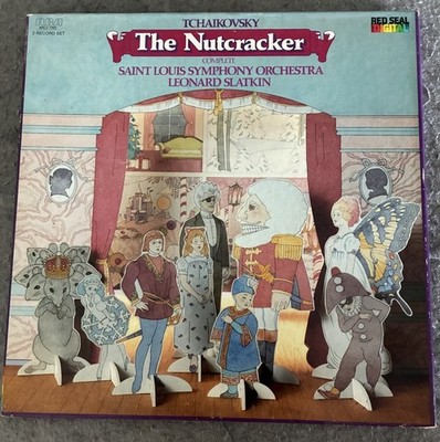 Tchaikovsky The Nutcracker Complete 2 LP Booklet Art RCA 1985 St