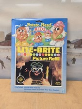 VINTAGE 1986 LITE-BRITE PICTURE REFILL POTATO HEAD