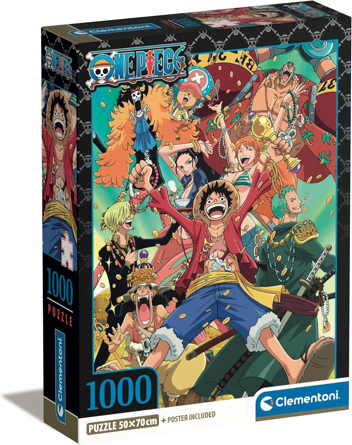 Clementoni One Piece Jigsaw Puzzle 1000 Pieces 50Cm - Image 2