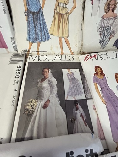 Lot Of 11 Sewing Patterns McCall's Simplicity - Picture 8 of 8