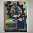 2025 Panini Prizm - Rookie Gear Jaxson Dart #RGR-JDT (MEM, RC)