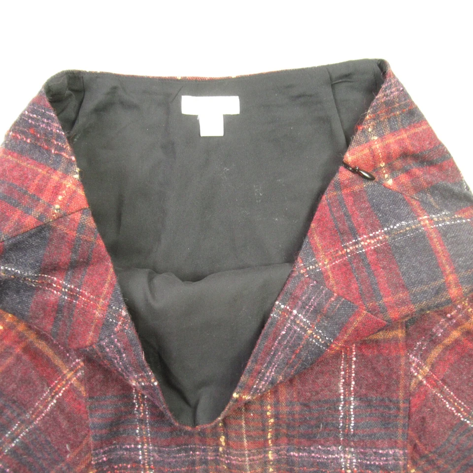 Falda J Jill para mujer 6 ligera al aire libre mezcla de lana a cuadros Foto 2 de 4