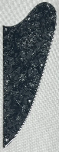 Black Pearl 4-Ply For Gibson Firebird Blank Style Scratch Plate Guitar Pickguard