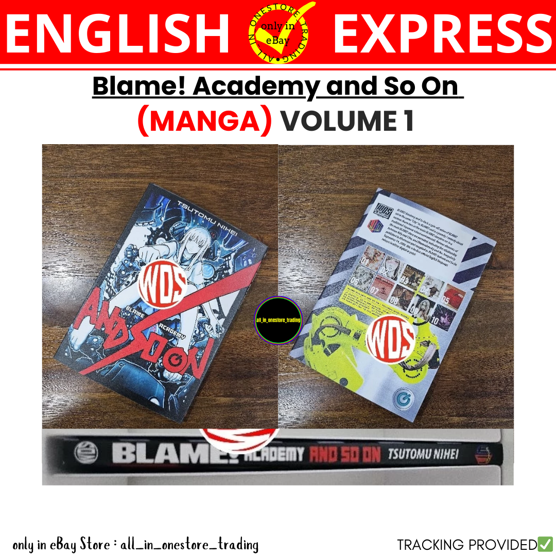 Blame! Academy and So On Manga English Version Volume 1 by