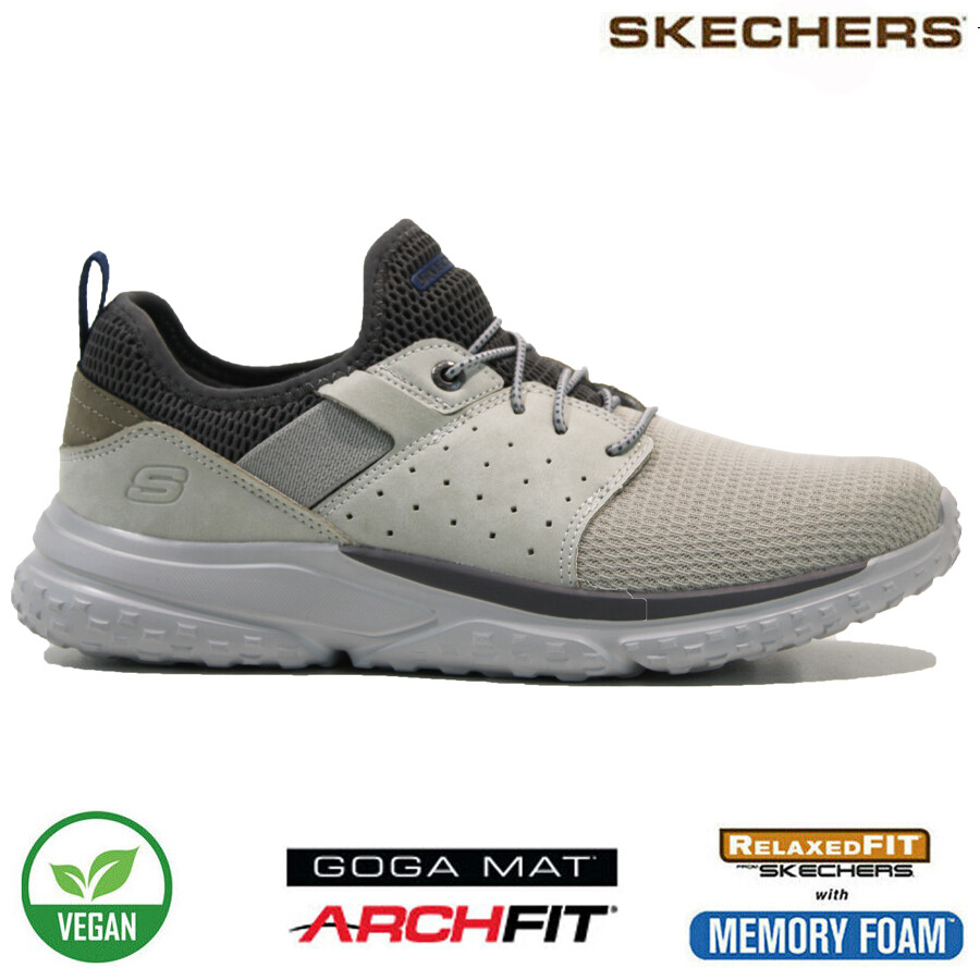 Top skechers mens relaxed fit air cooled memory foam Top Sellers