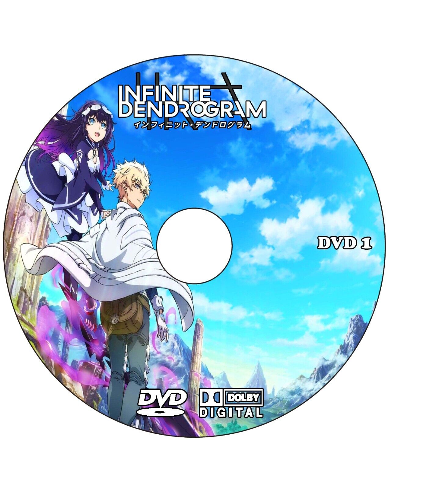 Anime Blu-ray Disc Infinite Dendrogram Vol. 2, Video software