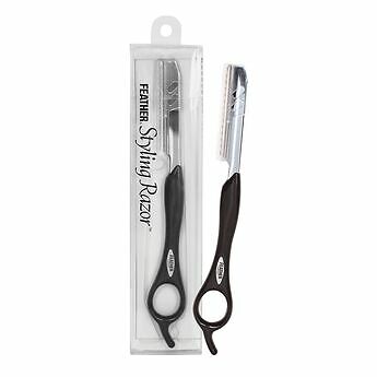 Feather Styling Razor SRS-K Black #433030 Thinning Texturizing SHAPER TRIMMER