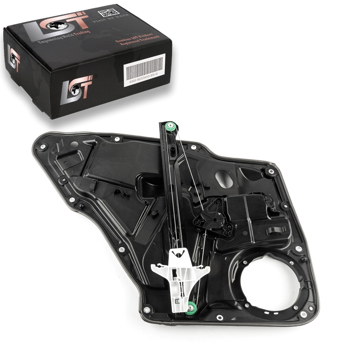 Electric window lifter with plate rear right for VW Tiguan 5N 2007-2018