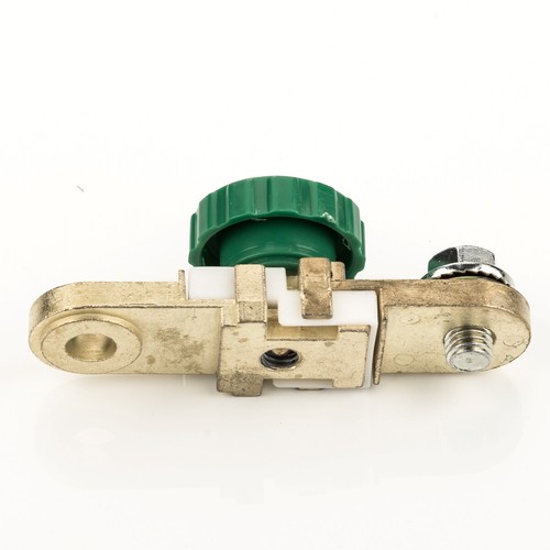 2x Car battery Isolant Switch disconnectors with Green round button black - Picture 5 of 12
