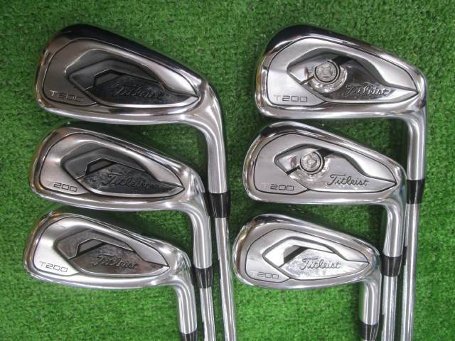 Golf Iron Set Titleist T200 N.S.PRO MODUS3 TOUR105 (S) 6pcs 6-W