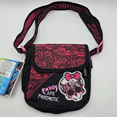 Monster High Tasche Umhängetasche Starpak Schwarz Pink Sammler NEU