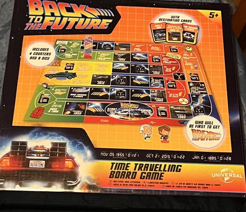 Zurück in die Zukunft ~ Zeitreise Brettspiel von Universal ~ 100% vollständig