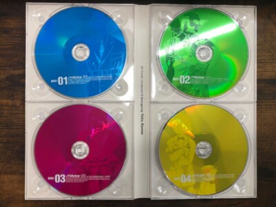 COWBOY BEBOP CD BOX Set of 4 Limited Edition & Booklet Japan