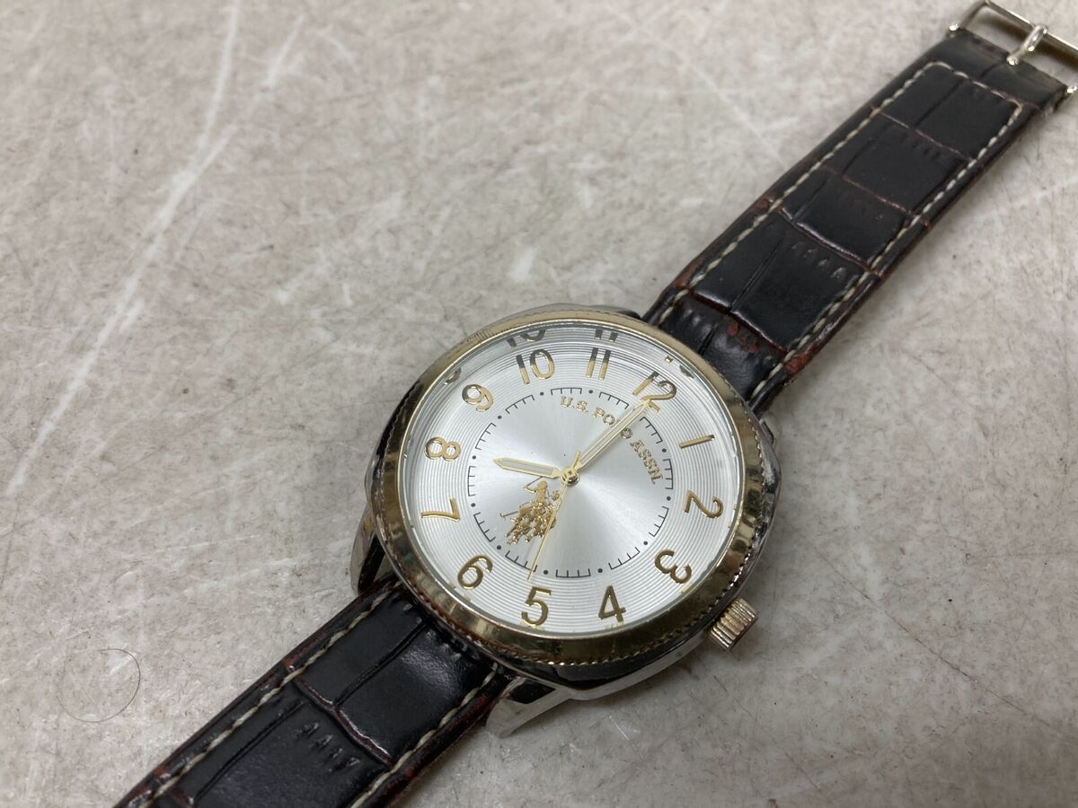 U.S. Polo Assn. Quartz SR626SW Stainless Steel Wrist Watch U.S. Polo Assn. Quartz SR626SW Stainless Steel Wrist Watch