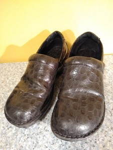 boc stone platform clog