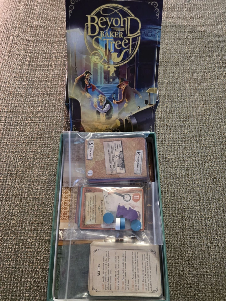 BEYOND BAKER STREET (2016 Z-Man Games) -- Complete - Image 2 of 2