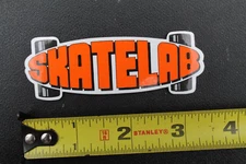 Skate Lab Skateboard Park Museum Simi Valley Z64A Vintage Skateboarding STICKER