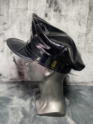 Police Officer Hat Black Cosplay - Picture 3 of 7