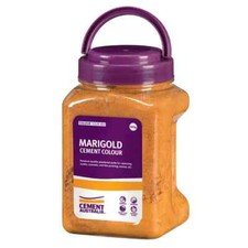 Cement Oxide Marigold 500gm Mortar Grout Colouring Render Additive 