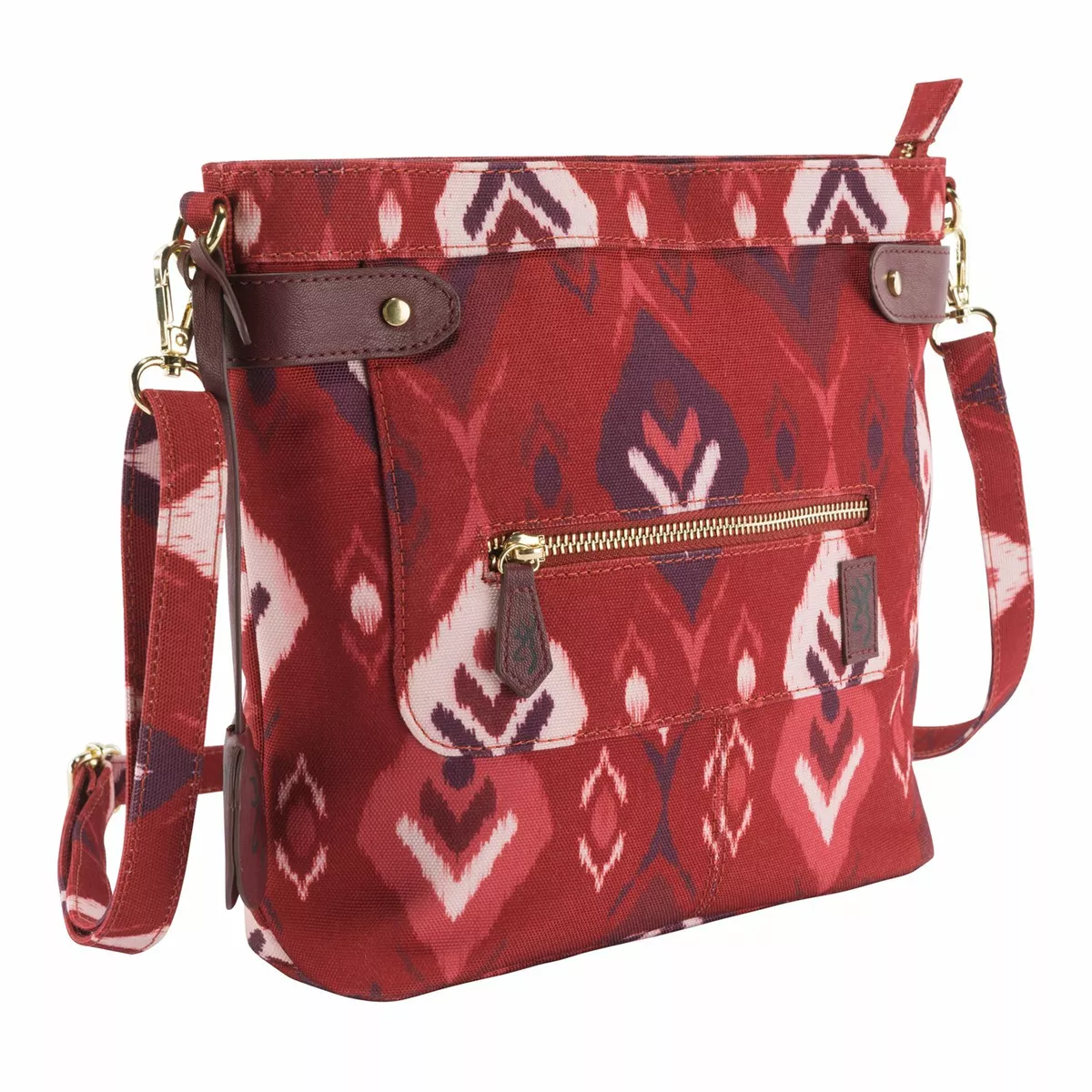Browning Concealed Carry Purse, CCW Gun Handbag Ikat Merlot Catrina | eBay