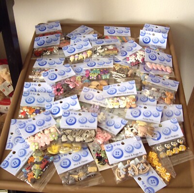 JESSE JAMES DRESS IT UP BUTTONS / EMBELLISHMENTS..YOU CHOOSE FROM DROP DOWN LIST