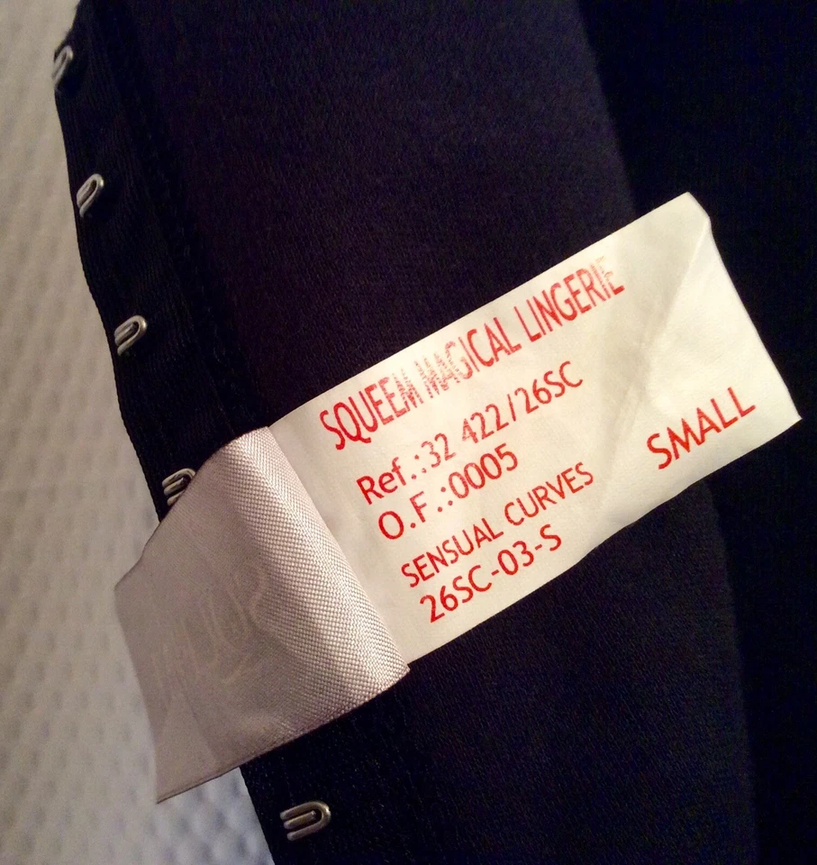 Terno corpo compressão firme lingerie mágica Squeem curvas sensuais adulto P - Imagem 3 de 4