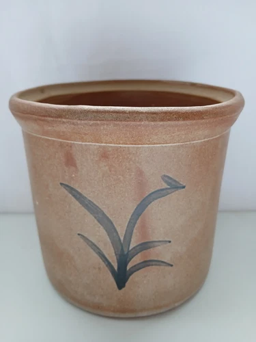 Vintage Deneen Pottery Crock Exclusive Neiman Marcus Signed