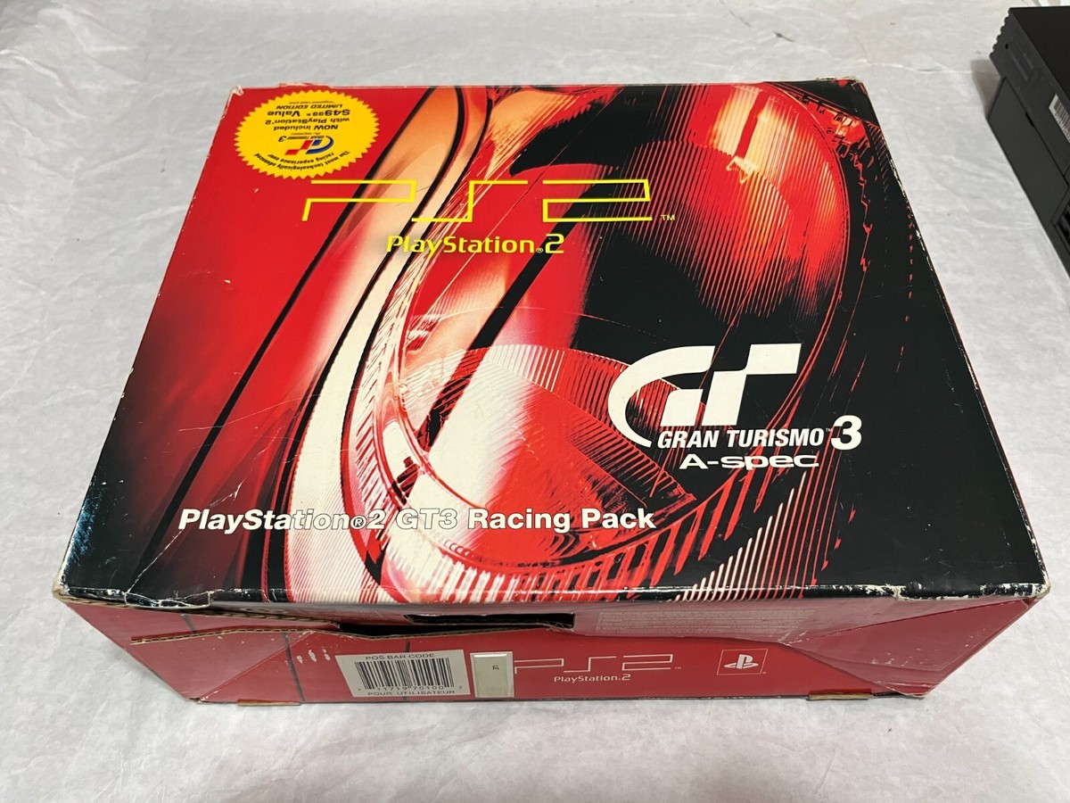 OEM Sony Playstation 2 PS2 Console System 35001 GT3 Racing Pack in