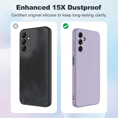 Custodia silicone antiurto telefono 5G per Samsung Galaxy A14 A15 A54 A55 A25 - Foto 56 di 56