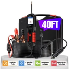 Power Circuit Probe Kit V200 Automotive Circuit Tester 12v 24v Car Probe Tester 