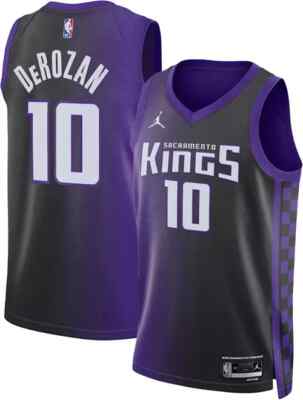 Sacramento Kings DeMar DeRozan #10 Jordan 2025/26 NBA Swingman
