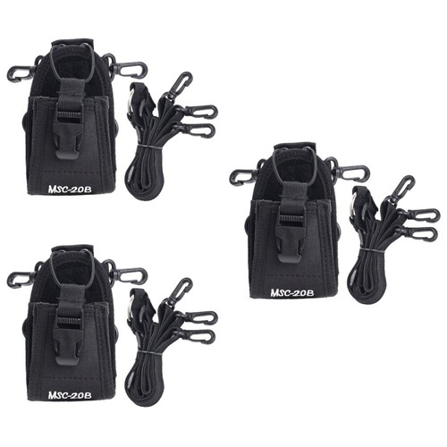 3 Count Msc20b Interphone Pouch Universal Radio Storage Bag - Zdjęcie 8 z 12