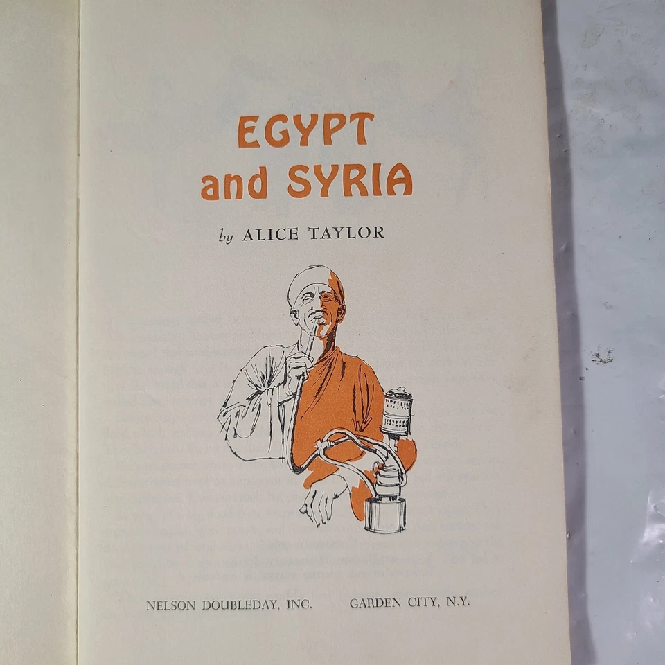 American Geographical Society Around The World Program Egypt & Syria Stamp Book - Image 3 of 4
