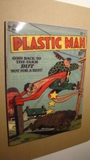 PLASTIC MAN 18 NEW NM/MINT 9.8 NEW MAGAZINE SIZE FACSIMILE GOLDEN AGE
