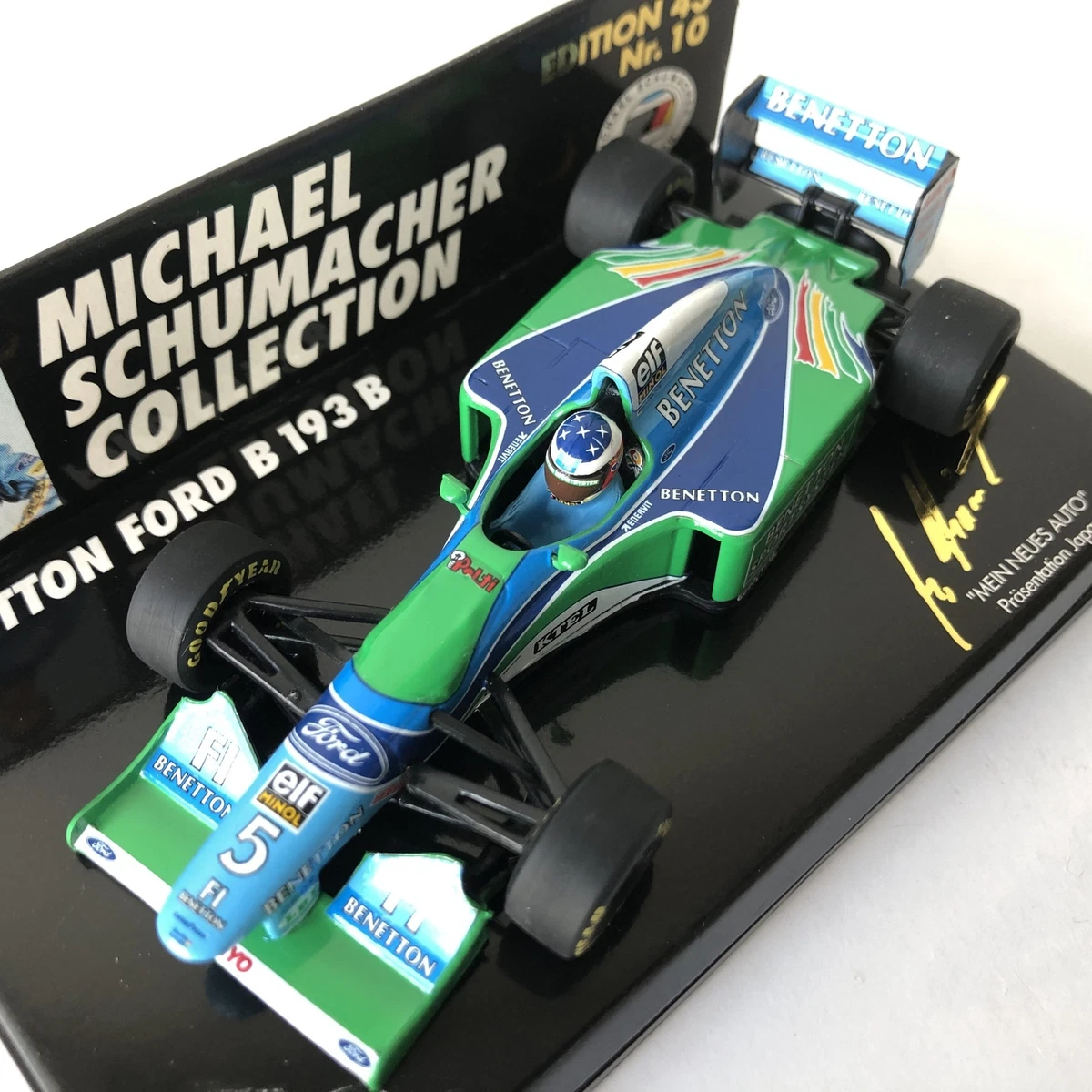 MINICHAMPS Michael Schumacher Diecast Racing Cars 1994 Vehicle