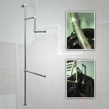 Clothing Rail Kit - Reclaimed Scaffold Clothes Rack Vintage Industrial Designer