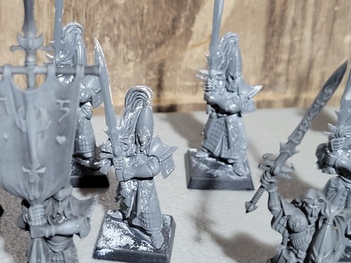 A19361 WARHAMMER FANTASY HIGH ELVES SWORDMASTERS HOETH 10 PK IOB ISLAND OF BLOOD - 第 6/20 張圖片