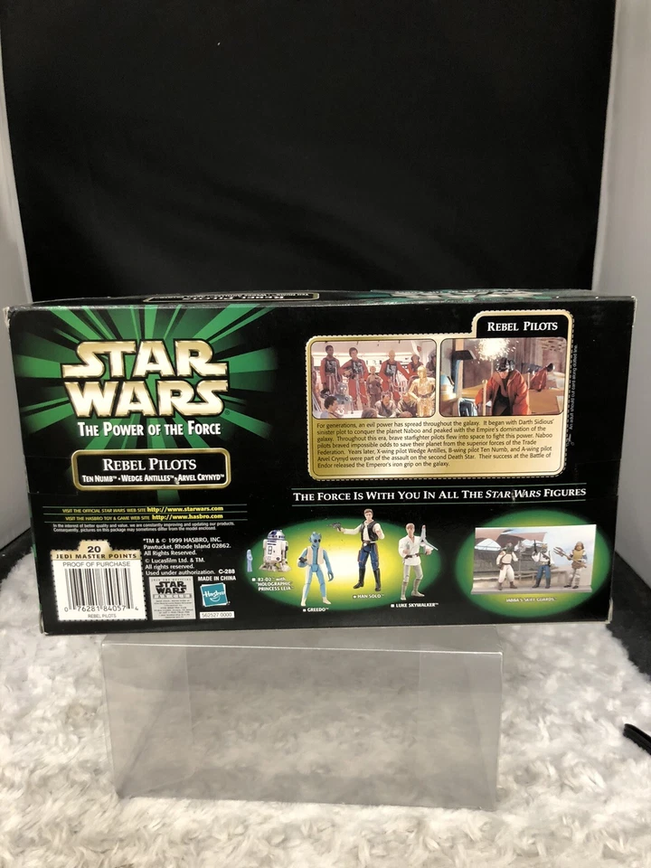 HASBRO STAR WARS PODER DE LA FUERZA PILOTOS REBELDES ESCENA DE CINE Foto 3 de 4