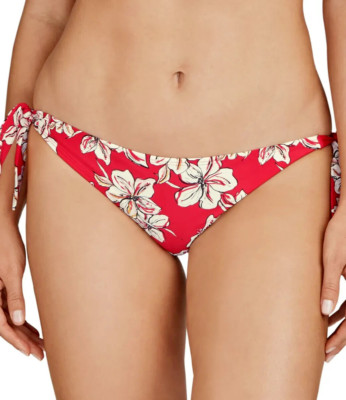 Aubade Bikini Slip Unterteil Größe S Parfums D'Ete Mini Coeur - Floral Sanguine