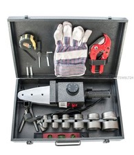 PE-ROHR SCHWEIßGERÄT 1500W Ø16-63mm MUFFENSCHWEIßGERÄT PE PP PB PVDF M55905
