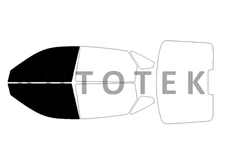 PreCut Film Front 2 Door Windows For Hyundai Elantra GT Hatchback 2002-2006 Tint