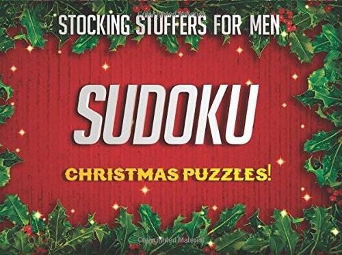 Stocking Stuffers For Men: Christmas Sudoku Puzzles: Sudoku Puzzles  - VERY GOOD