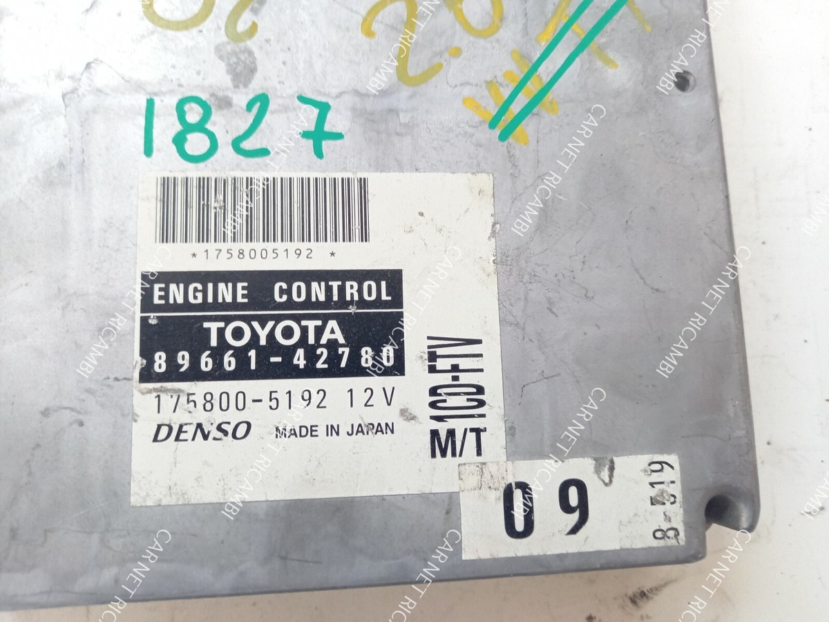 トヨタ　RAV4 2016-2017 Rav4 89661-42V91 Computer Brain Engine Control ECU