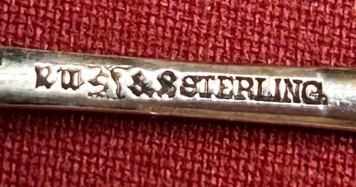 Antique Michigan Souvenir Spoon. Ft. Dearborn. c1910. Sterling. Demitasse. NoR - Picture 2 of 5