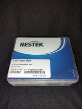 RESTEK Cat 21140 , 2mL Graduated Clear Glass Vial 100 Pack