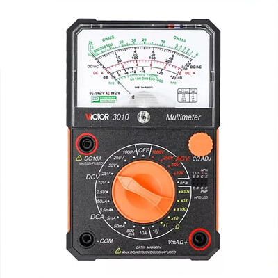 Victor Analogmessgerät Multimeter Meter Sicherungsdiodenschutz DC&AC Multitester